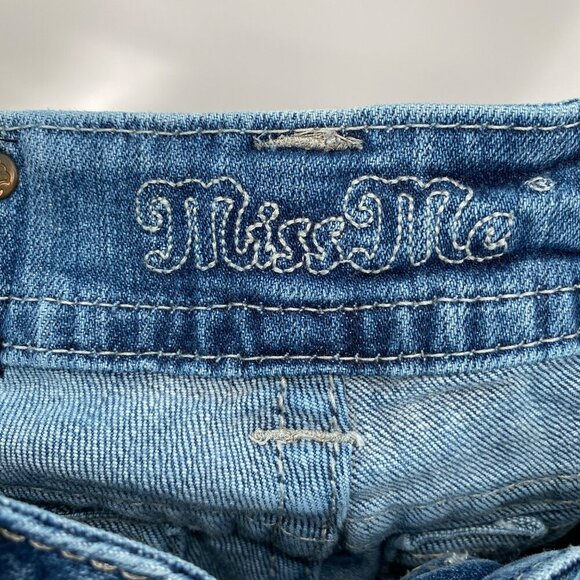 Miss Me Boot Cut Jeans Blue Women's Size 27 - Picture 9 of 12